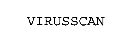 Trademark Logo VIRUSSCAN