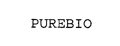 Trademark Logo PUREBIO