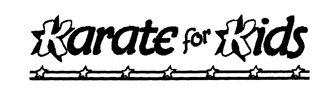 Trademark Logo KARATE FOR KIDS