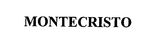 Trademark Logo MONTECRISTO
