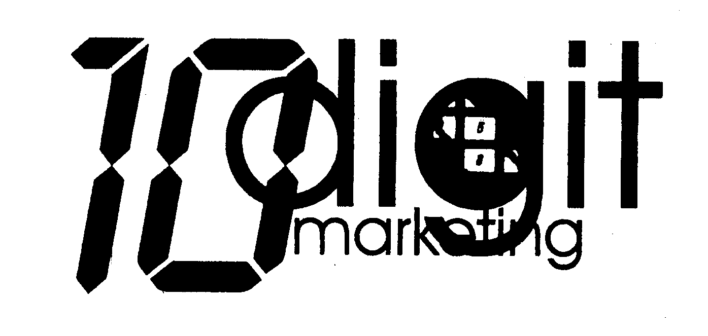Trademark Logo 10 DIGIT MARKETING