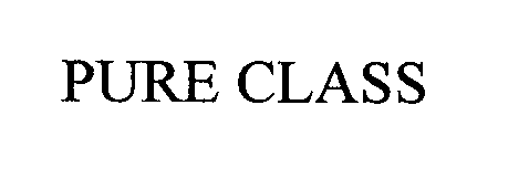 Trademark Logo PURE CLASS