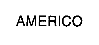 Trademark Logo AMERICO