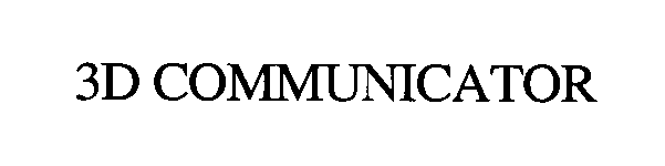 Trademark Logo 3D COMMUNICATOR