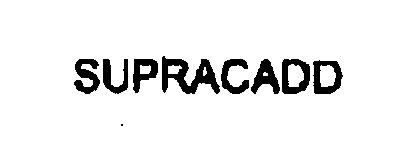 Trademark Logo SUPRACADD