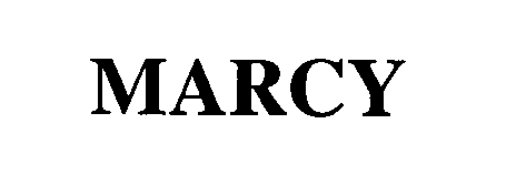 Trademark Logo MARCY
