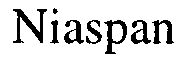 Trademark Logo NIASPAN