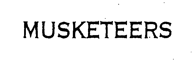 Trademark Logo MUSKETEERS