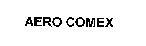 Trademark Logo AERO COMEX