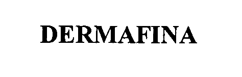 Trademark Logo DERMAFINA