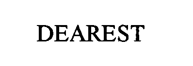 Trademark Logo DEAREST
