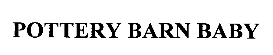 Trademark Logo POTTERY BARN BABY