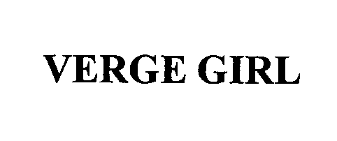  VERGE GIRL