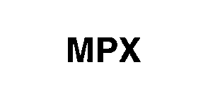 Trademark Logo MPX