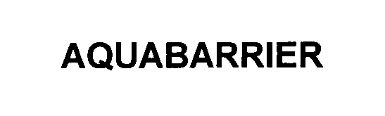 Trademark Logo AQUABARRIER