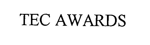 Trademark Logo TEC AWARDS