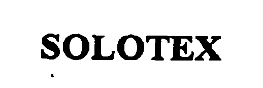 Trademark Logo SOLOTEX