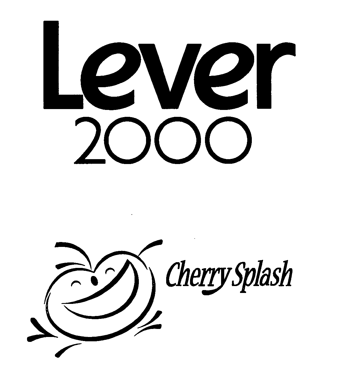 Trademark Logo LEVER 2000 CHERRY SPLASH
