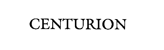 Trademark Logo CENTURION