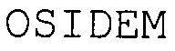 Trademark Logo OSIDEM