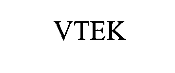 Trademark Logo VTEK