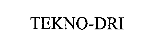 Trademark Logo TEKNO-DRI