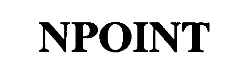 Trademark Logo NPOINT