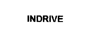 Trademark Logo INDRIVE