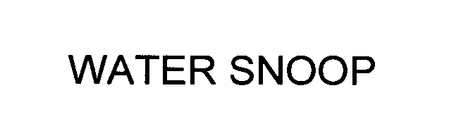 Trademark Logo WATER SNOOP