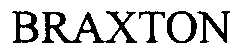 Trademark Logo BRAXTON