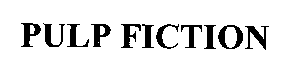 Trademark Logo PULP FICTION