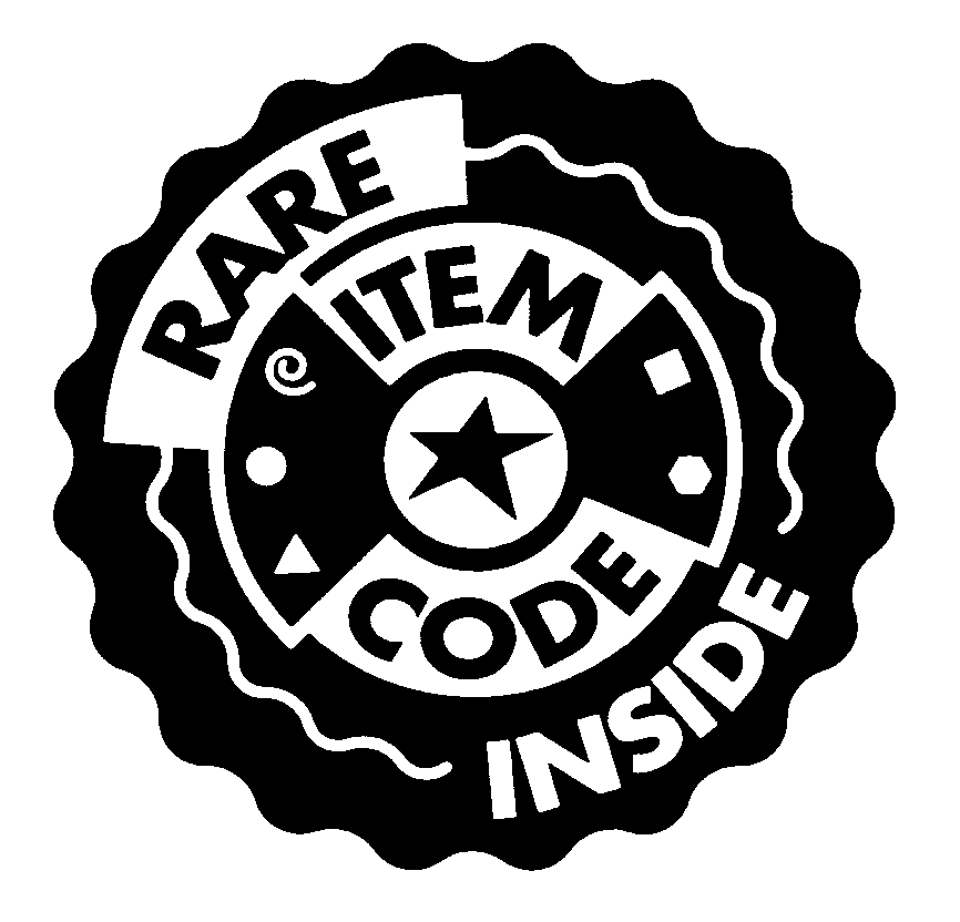  RARE ITEM CODE INSIDE