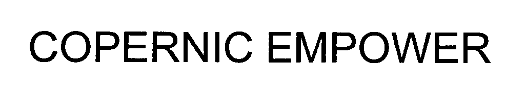 Trademark Logo COPERNIC EMPOWER