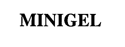Trademark Logo MINIGEL
