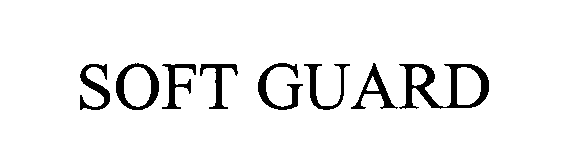 Trademark Logo SOFT GUARD