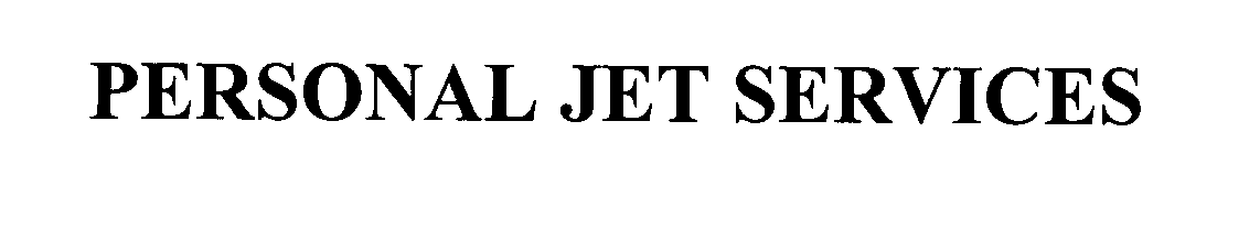  PERSONAL JET SERVICES