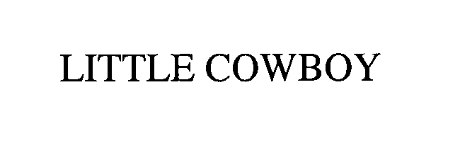  LITTLE COWBOY