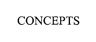 Trademark Logo CONCEPTS