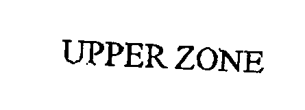  UPPER ZONE