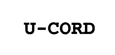 Trademark Logo U-CORD