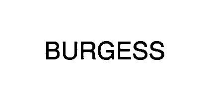  BURGESS