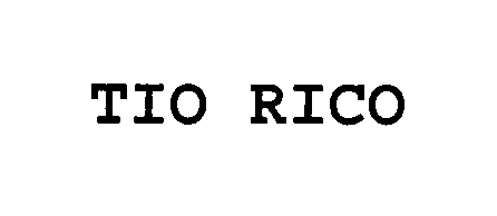 Trademark Logo TIO RICO