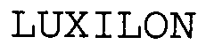 Trademark Logo LUXILON