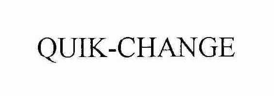 Trademark Logo QUIK-CHANGE