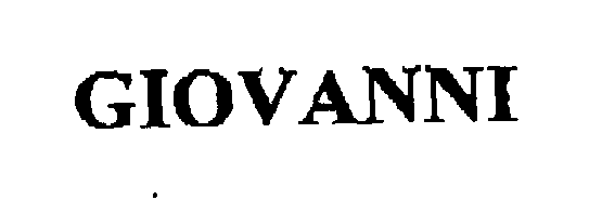 Trademark Logo GIOVANNI