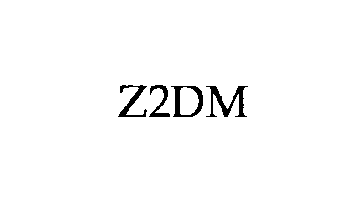 Trademark Logo Z2DM