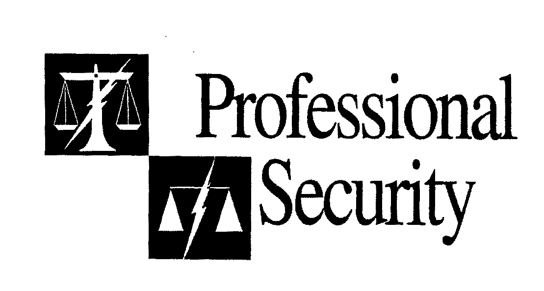 Trademark Logo PROFESSIONAL SECURITY