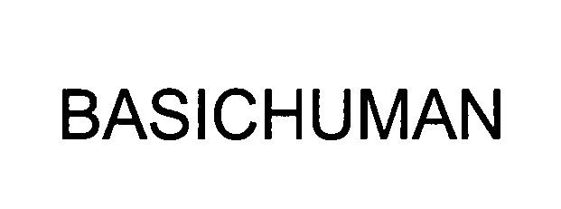 Trademark Logo BASICHUMAN