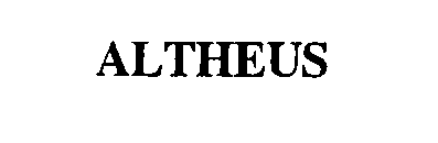 Trademark Logo ALTHEUS