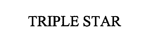 Trademark Logo TRIPLE STAR